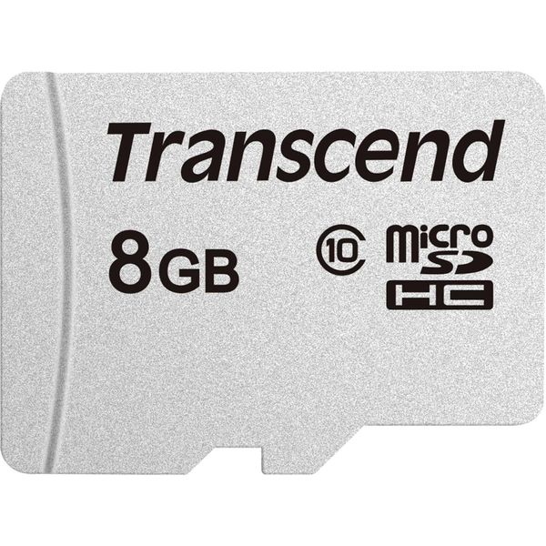 Transcend 300S - Scheda Di Memoria Flash - 8 Gb - Classe 10 - Microsdhc-image