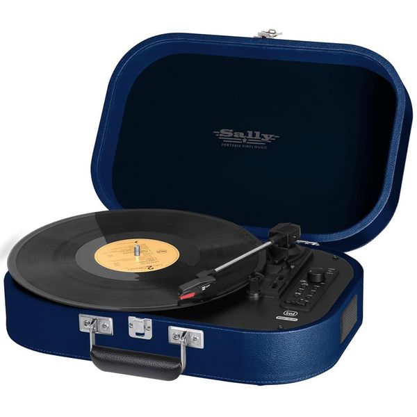 Trevi Sally Wireless Stereo Turntable Usb AUX-IN Batteria Ricaricabile Tt 1020 Bt Rosso-image