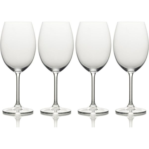 Set Di 4 Bicchieri Da Vino Bianco Mikasa Julie 488Ml In Scatola Di Vetro Kitchencraft Wa-image