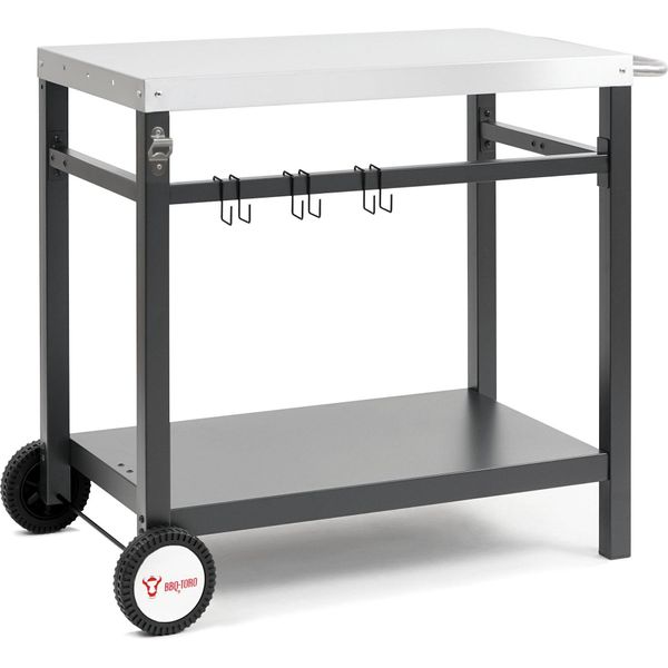 Carrello Barbecue Bbq-Toro 85X50X81 Cm | Carrello Da Tavolo Per Barbecue-image