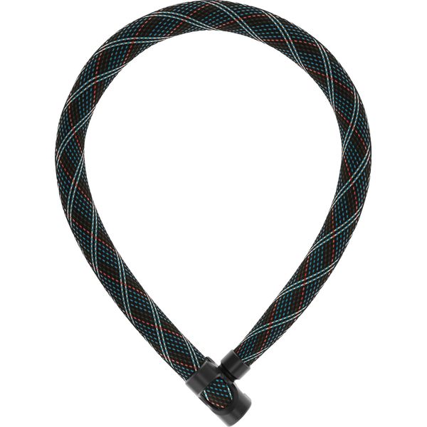 Lucchetto A Catena Abus Ivera Chain 7210 - Lucchetto Per Biciclette Con Rivestimento In Fibra Sintetica Ivytex Altamente Flessibile - Livello Di Sicurezza Abus 8 - 85 Cm - Grigio-image