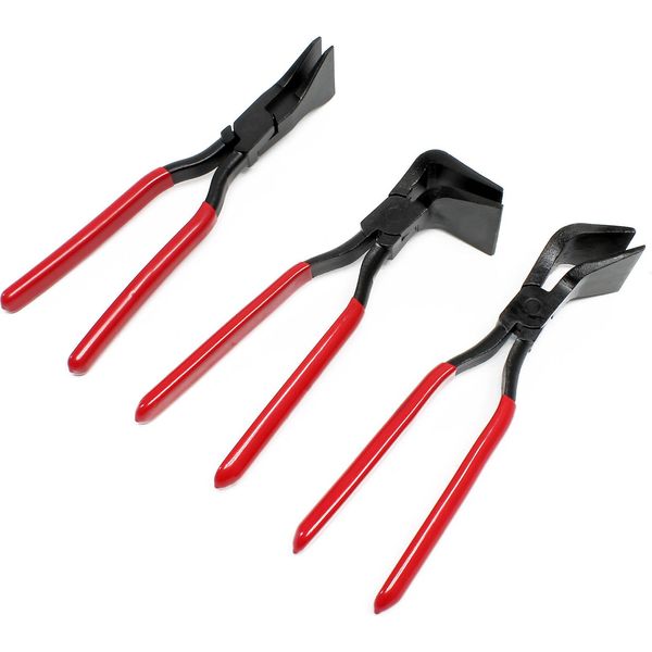 Set Di Pinze Pieghevoli Wiltec 3 Pezzi, 3X Pinze Pieghevoli 0° 45° 90° Larghezza Ganasce 55 Mm Per Tetti, Idraulici, Pinze Per Lamiera Per La Lavorazione Della Lamiera-image