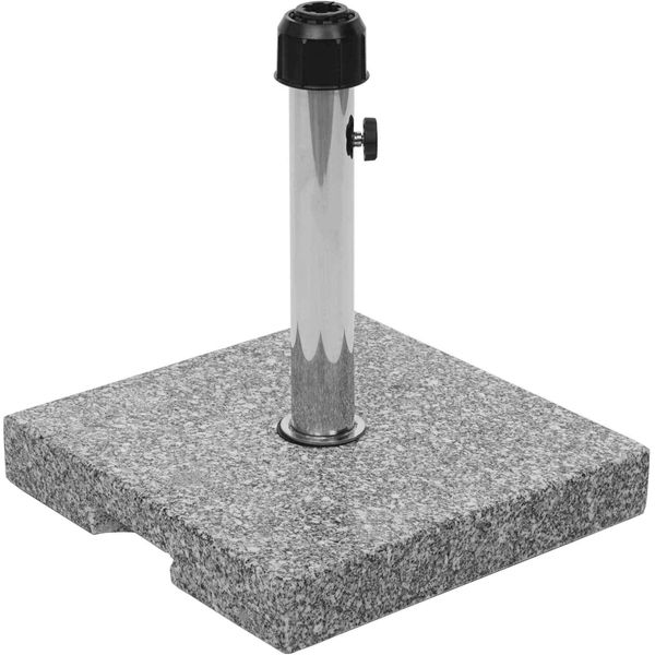 Portaombrelli HWC-F92, Portaombrelli, Granito ~ 23Kg Quadrato Grigio-image