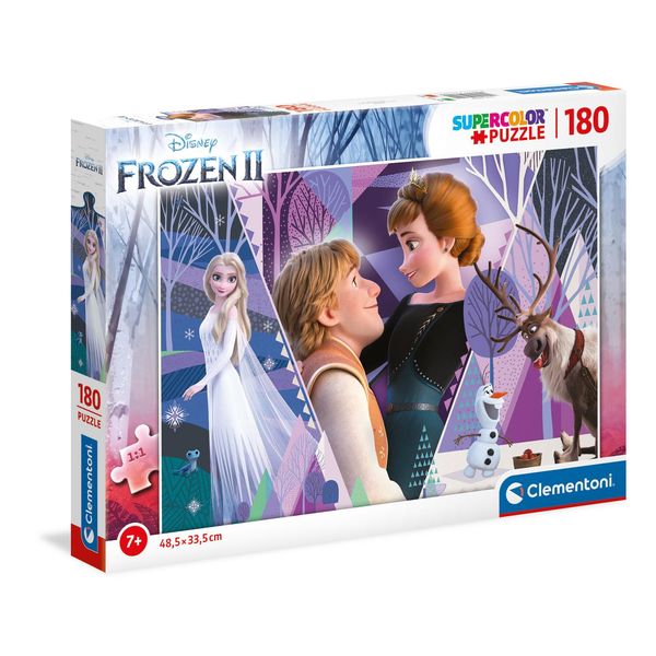 Clementoni - Puzzle Disney Frozen 2, 180 ElementóW, Edukacyjne UkłAdanki Dla Dzieci-image