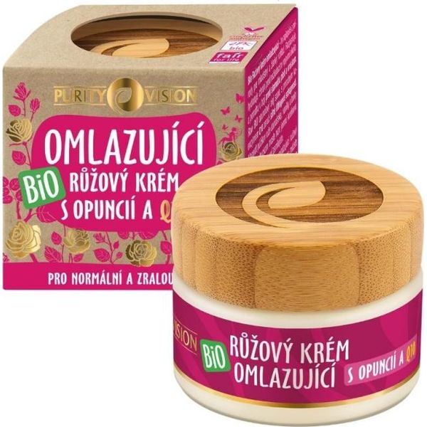 Purity Vision Crema Ringiovanente Rosa Bio 40 Ml-image