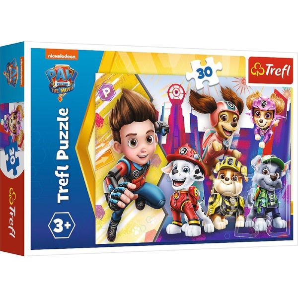 Puzzle Giocattolo Paw Patrol 30 Pezzi Per Bambini-image