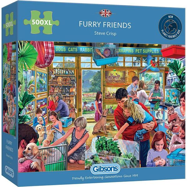 Gibsons Puzzle Amici Pelosi Xl 500 Pezzi-image