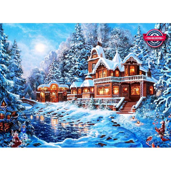 Puzzle Dell'anatolia - Magia D'inverno, 1000 Pezzi-image