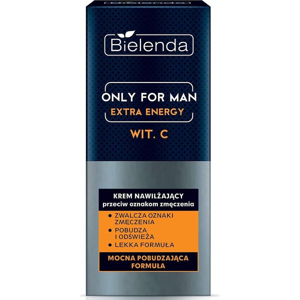 Bielenda Only For Men Crema Idratante Extra Energia, 50 Ml-image