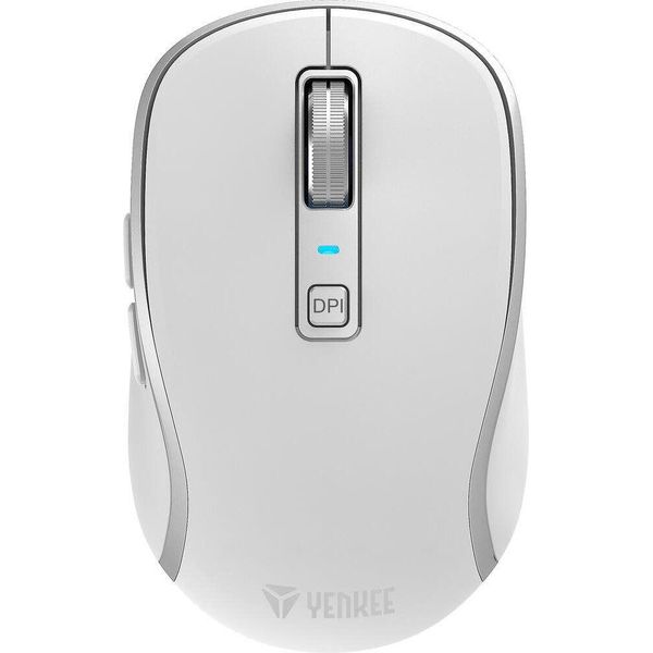 Yenkee Dual Wifi+Bluetooth Wireless Mouse, Rechargeable Battery, 5 Buttons-image