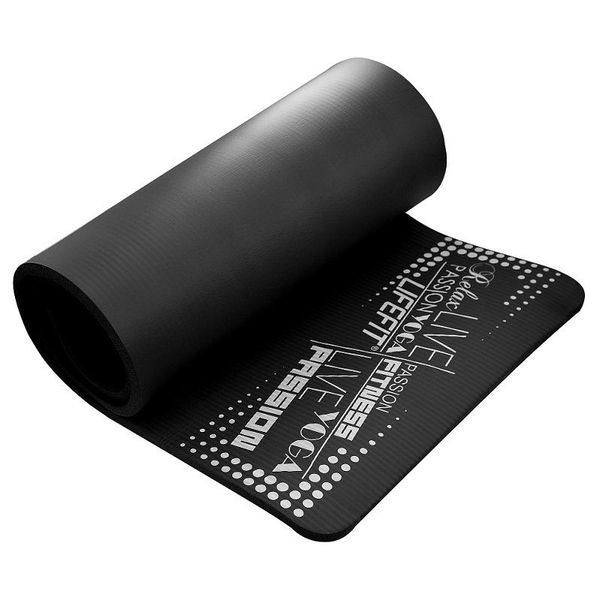 Lifefit® Yoga Mat Exkluziv Plus, 180X58X1,5 Cm, Nero-image