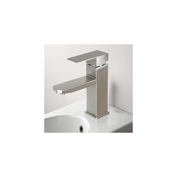 Zmh Rubinetto Alta Pressione Acqua Fredda Rubinetto In Acciaio Inox Rubinetto Acqua Fredda Rubinetto Tirare Maniglia Rubinetto Bagno-image
