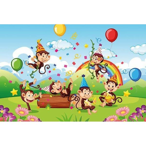 Art Puzzle Puzzle Di Legno Della Scimmia 50 Pezzi-image