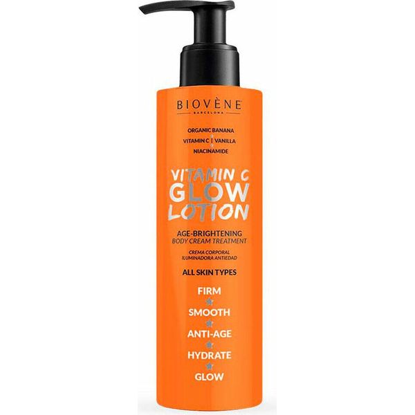Biovene Vitamin C Glow Lotion Age-Brightening Body Cream Treatment 200 Ml-image