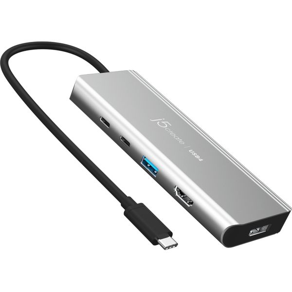 J5Create JCD401-N Hub Multiporta USB4 Dual 4K-image