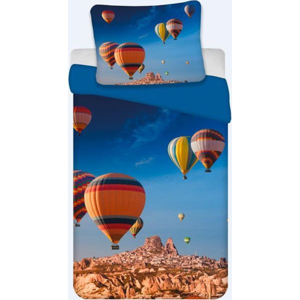 Set Di Biancheria Da Letto Con Pallone 135 X 200 Cm 80 X 80 Cm 100% Cotone-image