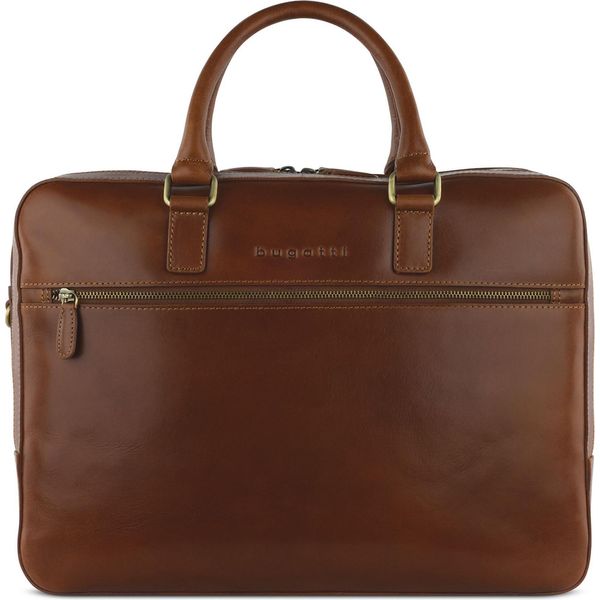 Bugatti Cartella Laptop Bag Con Scomparto Per Laptop Briefcase Cognac Marrone-image