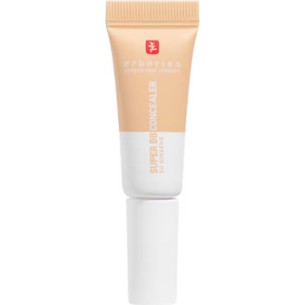 Erborian Super Bb Concealer Ad Alta Copertura Arricchito Con Niacinamide E Spf 25 Correttore Occhi Idratante Finitura Naturale Cosmetico Coreano Nude-image