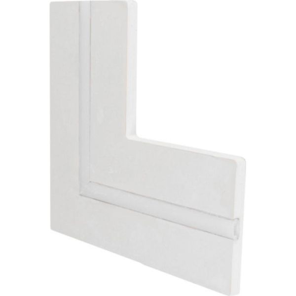 Profilo A L In Alluminio Integrato Per Strisce Led Nel Cartongesso A Scomparsa-image