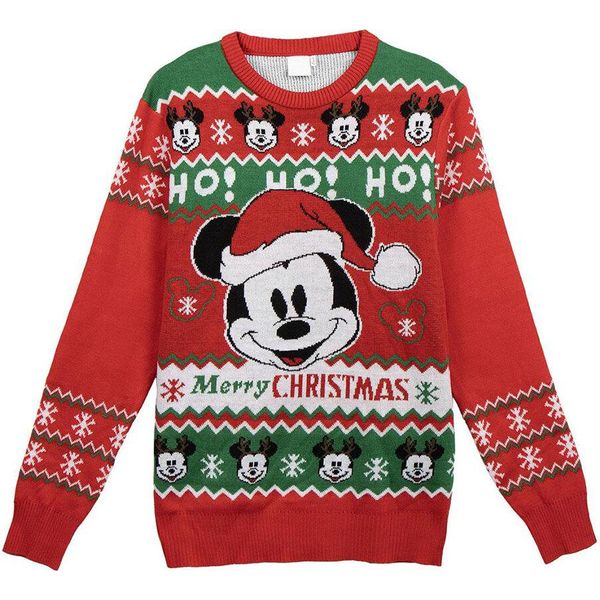 Cerda Group Natale Mickey Pullover Rot Xl Mann Rot Xl-image