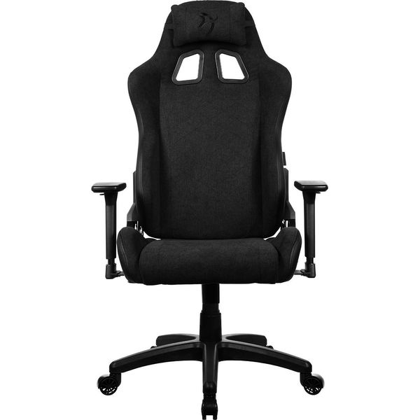 Arozzi AVANTI-SFB-PBK Arozzi Gaming Stuhl Avanti Pure Black Softfabric-image