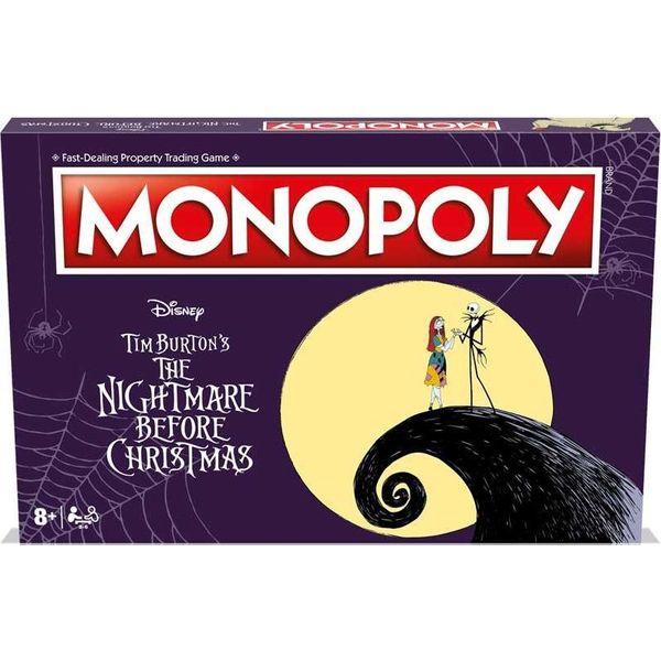Hasbro Monopoly Brettspiel Nightmare Before Christmas Edizione 2024-image