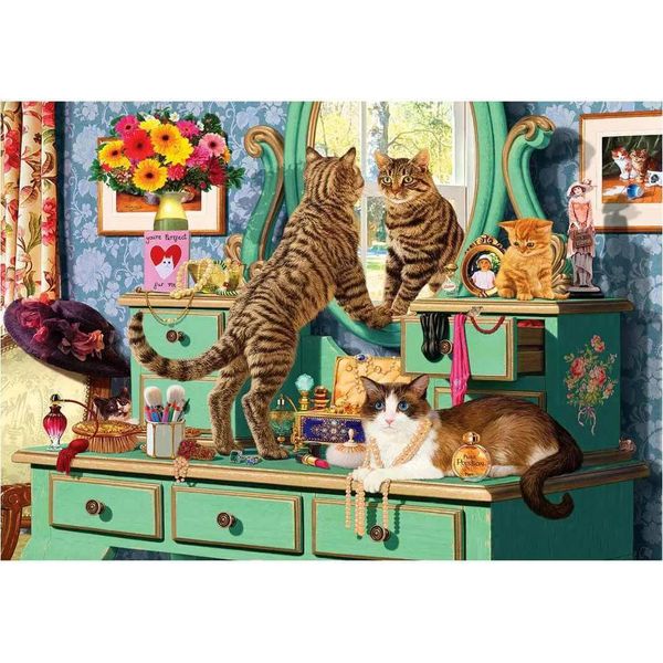 Puzzle Anatoliani Tavola Da Toeletta Per Gatti 260 Pezzi-image