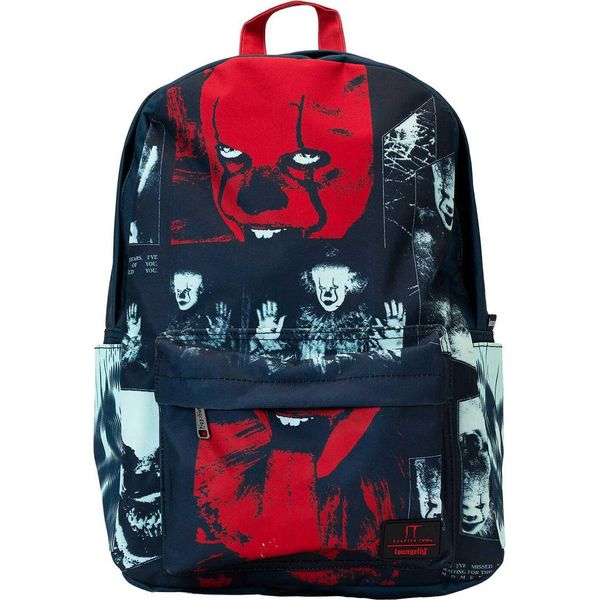 Plecak Loungefly It Pennywise I Heart 44Cm - Nylonowy Plecak MłOdzieżOwy-image