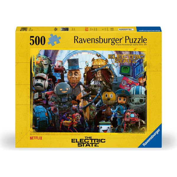 Ravensburger Puzzle Del Mondo Robotico 500 Pezzi-image