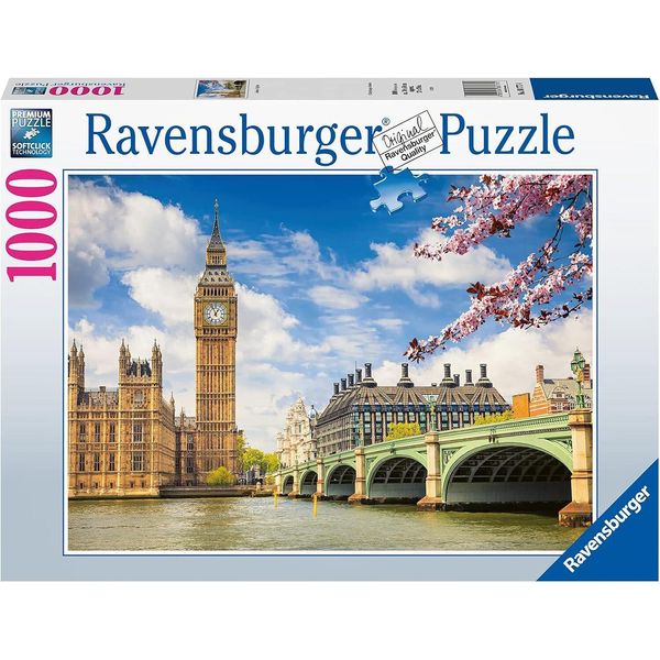 Puzzle Ravensburger 88777 Big Ben Londra 1000 Pezzi 14+ Raro-image