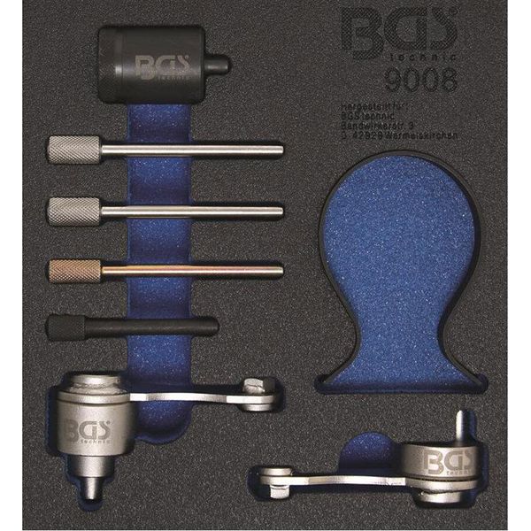 Inserto Carrello Officina Bgs 1/6: Set Di Attrezzi Per La Regolazione Del Motore Per Jaguar / Land Rover 2.7 / 3.0 Td V6 - 9008-image