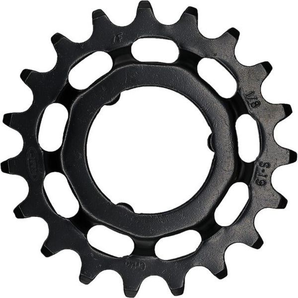 Pignone Kmc Per E-Bike Per Shimano Wide 1/2' X 1/8', 19 Denti, Nero-image