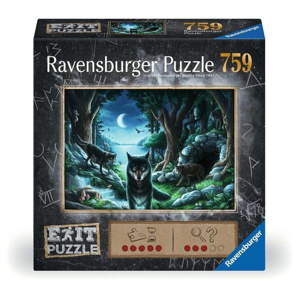 Puzzle Exit Storie Di Lupi Ravensburger 15028-image