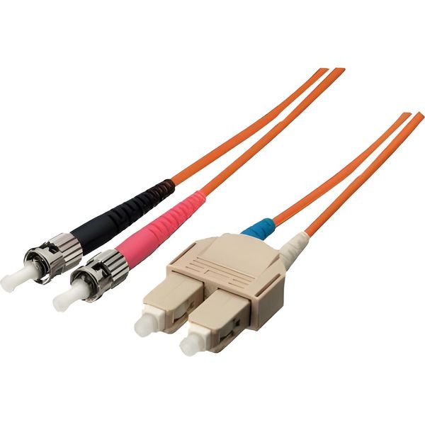 Equip 252333 Equip Cavo Patch In Fibra Ottica ST->SC 3,00M Monomodale Duplex OS2 Ge Polybag-image