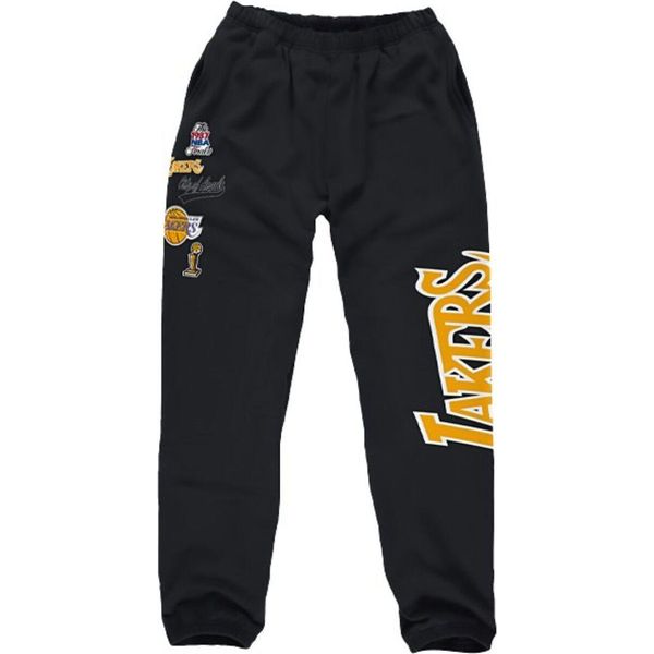Pantaloni Mitchell E Ness Champ City Fleece Los Angeles Lakers Mitchell & Ness-image