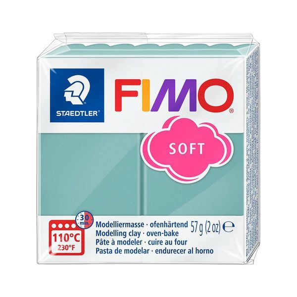 Fimo 8020-T36 Argilla Da Modellare Fimo Soft, Indurimento A Forno, Onda Oceanica, 57 G-image