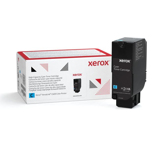 Cartuccia Toner Ciano A High Capacity Da 12000 Pagine Per Xerox Stampante A Colori Xerox Versalink C620 006R04625-image