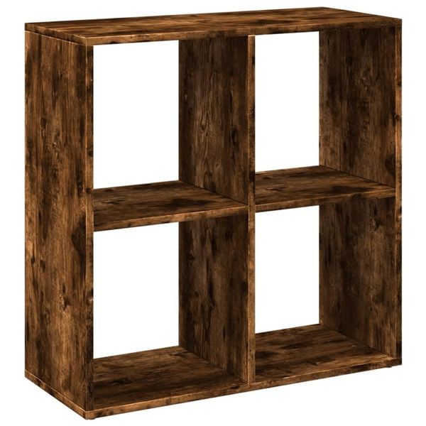 Syfax™ Libreria Divisorio Rovere Fumo 69,5X29X69,5 Cm In Truciolato-image