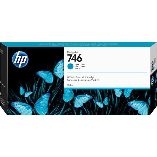 Hp 746 - 300 Ml - Ciano - Originale - Designjet-image