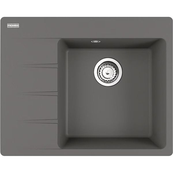 Lavello Da Incasso Franke Centro Cng 611-62 A Fragranit Stone Grey Vasca Destra-image