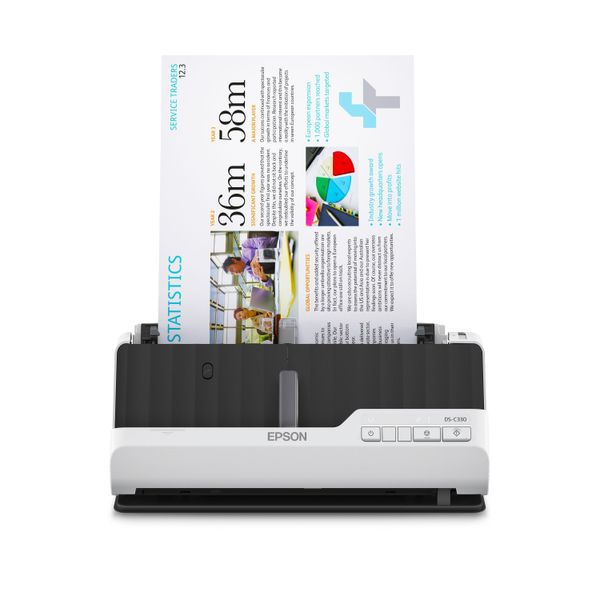 Epson DS-C330 Adf + Scanner A Fogli 600 X 600 Dpi A4 Nero, Bianco-image