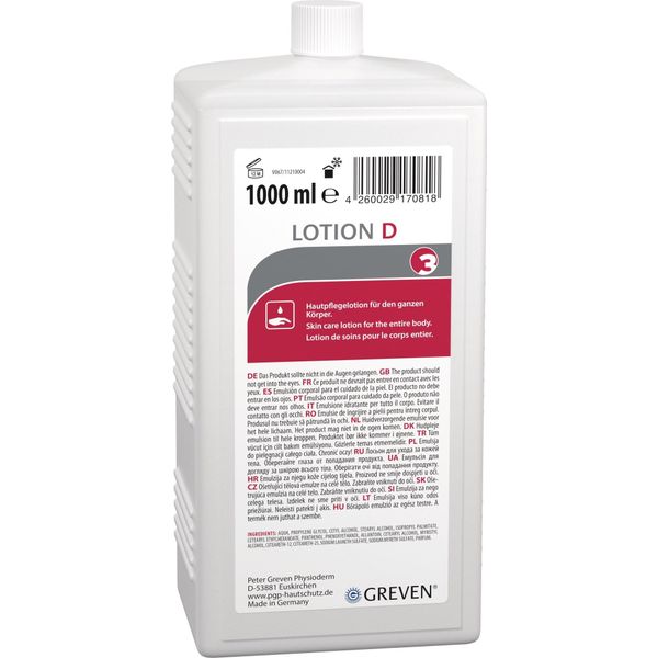 Lozione Per La Cura Della Pelle Greven® Lozione D 1L Senza Silicone, Profumata Greven-image