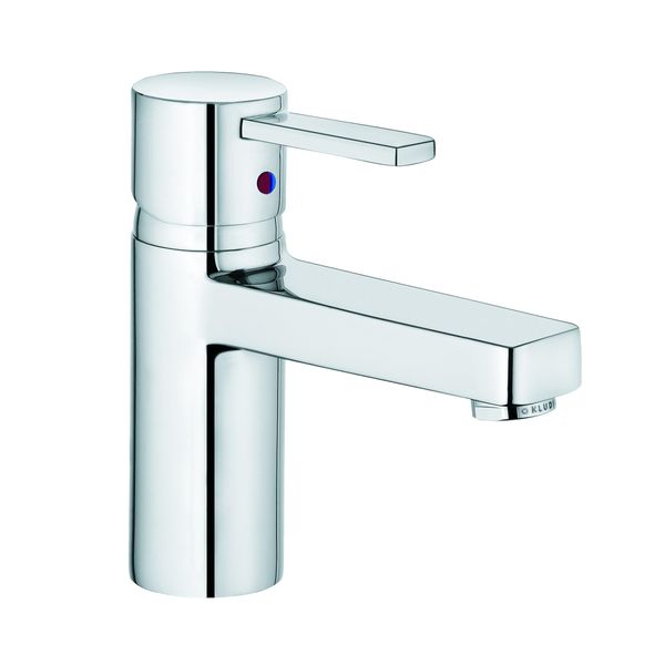 Kludi Zenta Mitigeur Monocommandé Pour Lavabo, Hauteur De Bec 75Mm, Sans Garniture D'éCoulement, Chrome, 382620575, 382620575-image