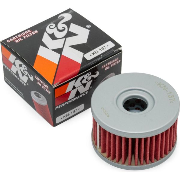 Filtro Olio K&N Per Suzuki Ls Savage P Dr S Big R / Rs Dakar Xf Freewind 500 / 600 / 650 / 750 / 800 Ccm Anno 1981 - 2006-image