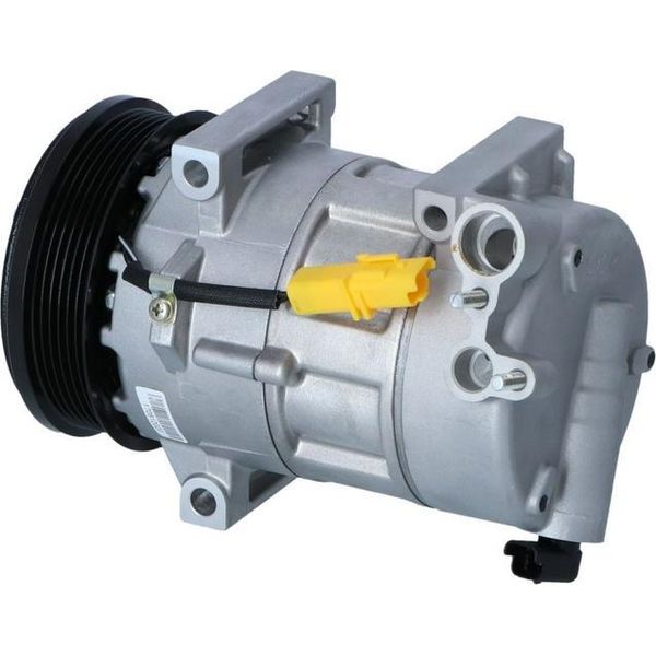 Compressore Aria Condizionata Con Puleggia A V 120Mm Nrf Per Citroen C5 Ii-image