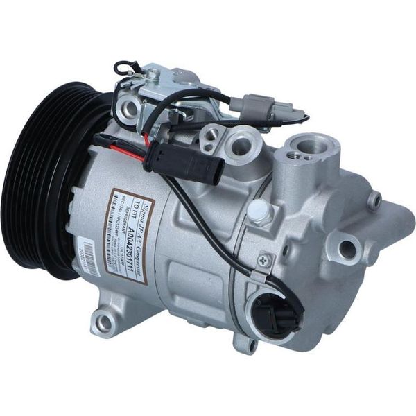 Compressore Aria Condizionata Puleggia Cinghia A V 115Mm Nrf Per Mercedes A-KLASSE-image