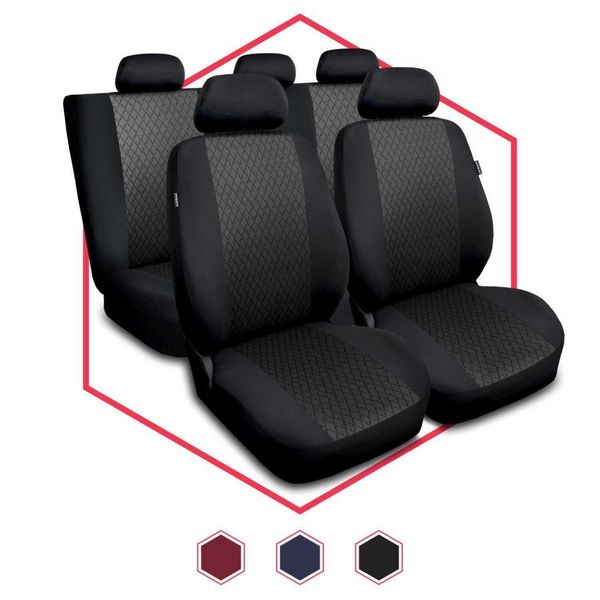 Coprisedili Auto Coprisedili Universali Coprisedili Auto Per Suzuki Swift Grigio-image