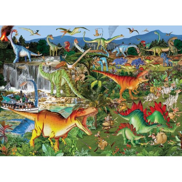 Puzzle Bluebird Puzzlemotiv Esploratori E Dinosauri - 1500 Teile-image