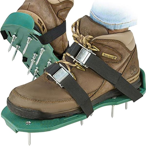 Scarpe Chiodate Arieggiatore Per Prato Arieggiatore Arieggiatore Scarificatore Misura Universale 20704-image