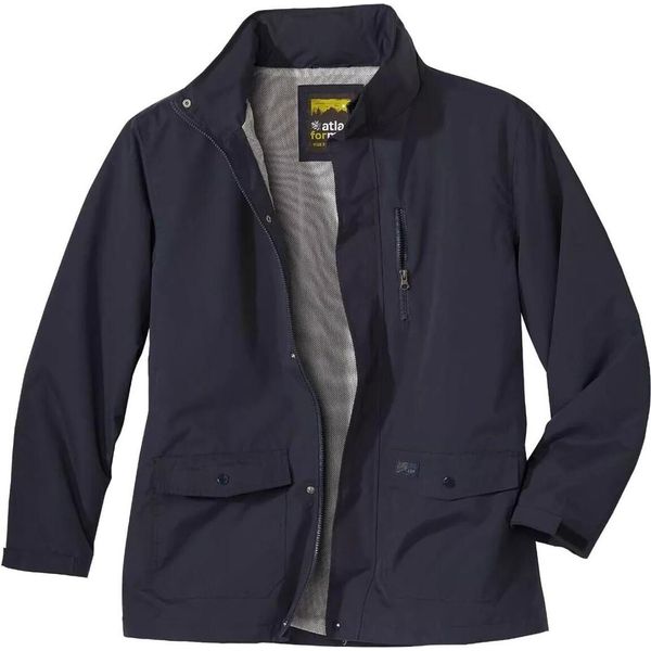 Atlas For Men - Giacca A Vento Idrorepellente Da Uomo AF447 (Xl) (Blu Navy)-image